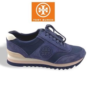 ❗️LIKE 🆕❗️ TORY BURCH SAWTOOTH LOGO TRAINER SNEAKER